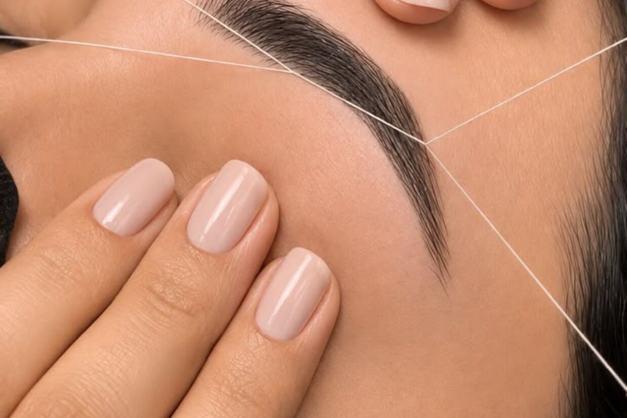 Depilación de cejas con hilo en HILO Beauty Studio